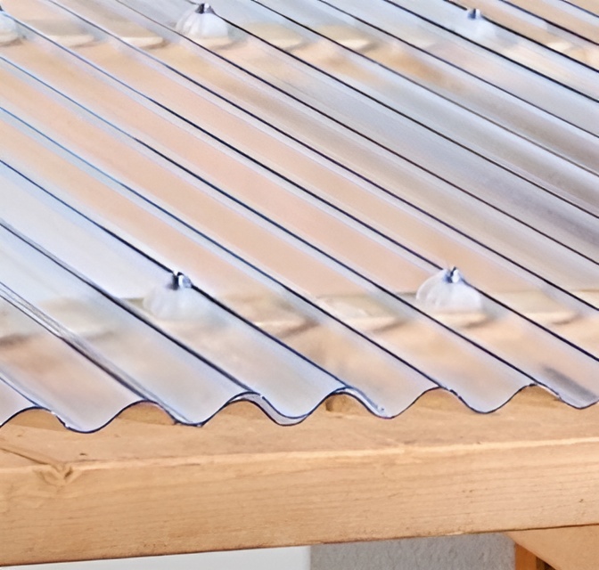 POLYCARBONATE ASBESTOS CORRUGATED SHEET